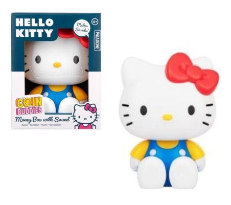 PALADONE – HELLO KITTY Salvadanaio Coin Buddies c/suono cm (In box cm)…x6…x12